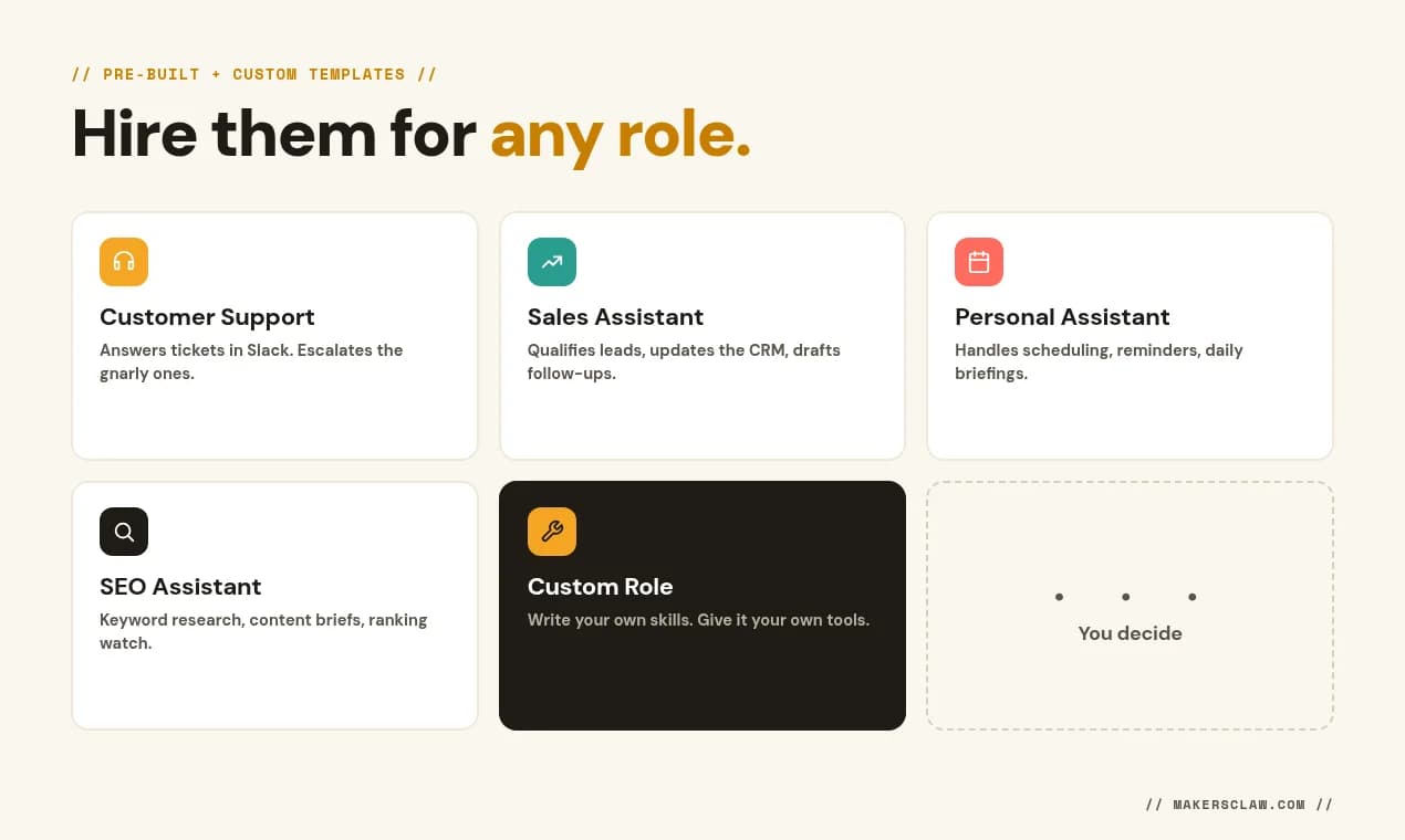 MakersClaw screenshot 2