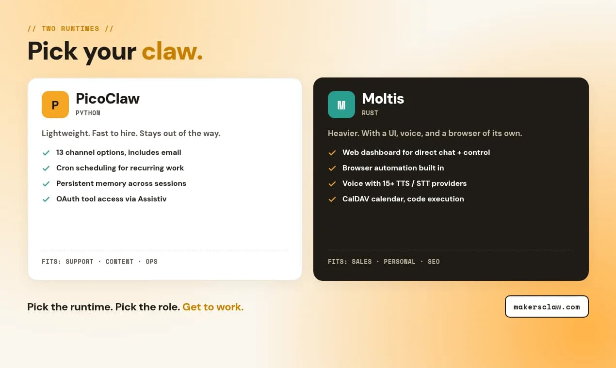 MakersClaw screenshot 6