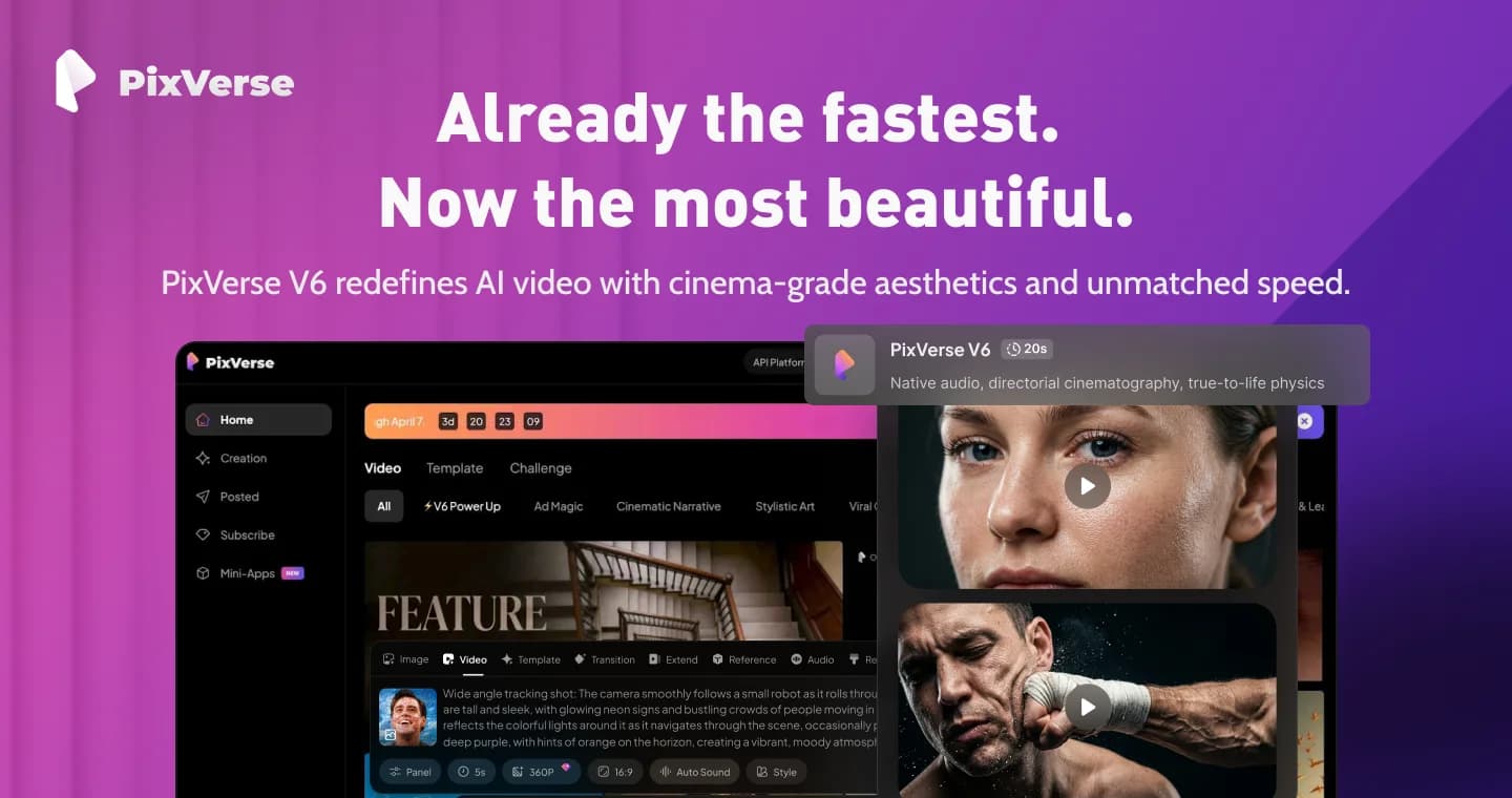 PixVerse V6 screenshot 3