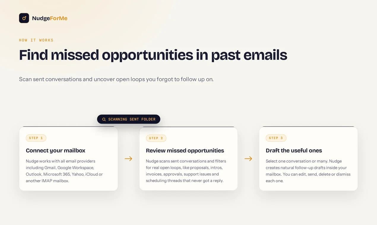 NudgeForMe screenshot 2