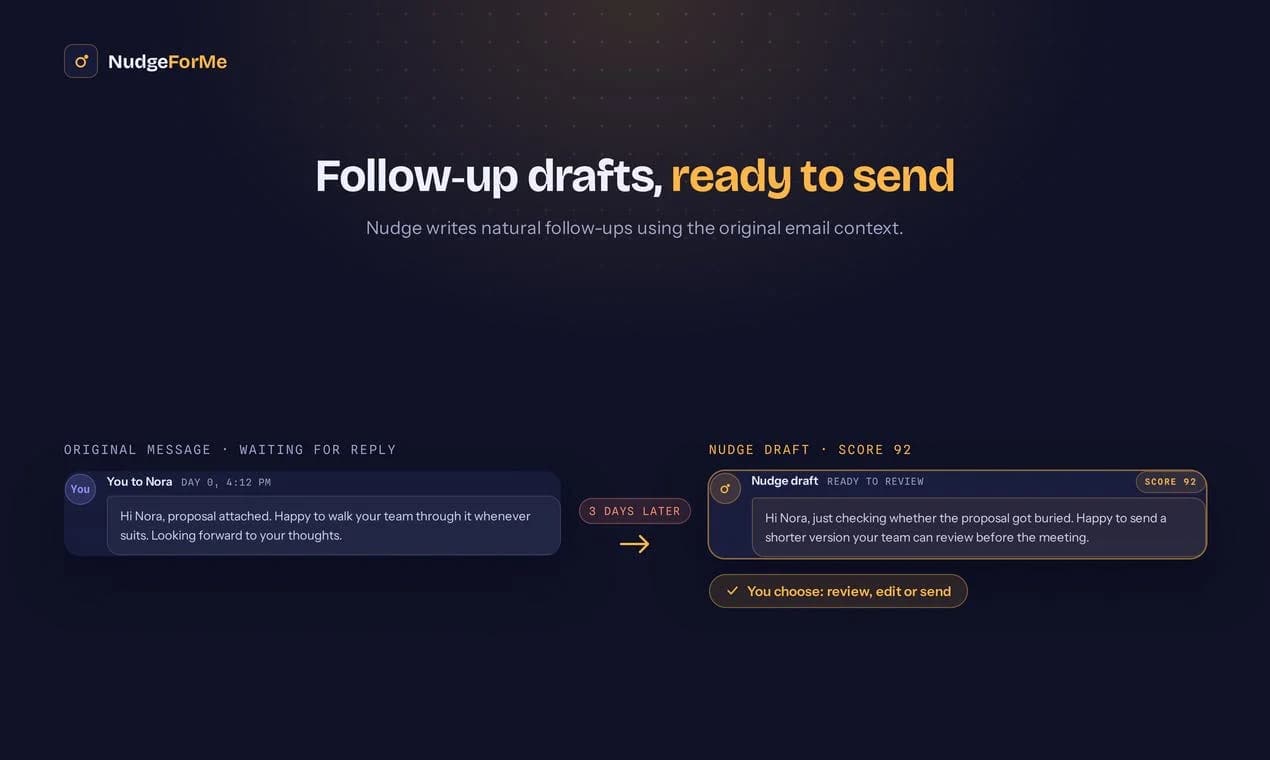 NudgeForMe screenshot 3