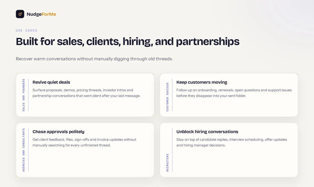 NudgeForMe screenshot 4