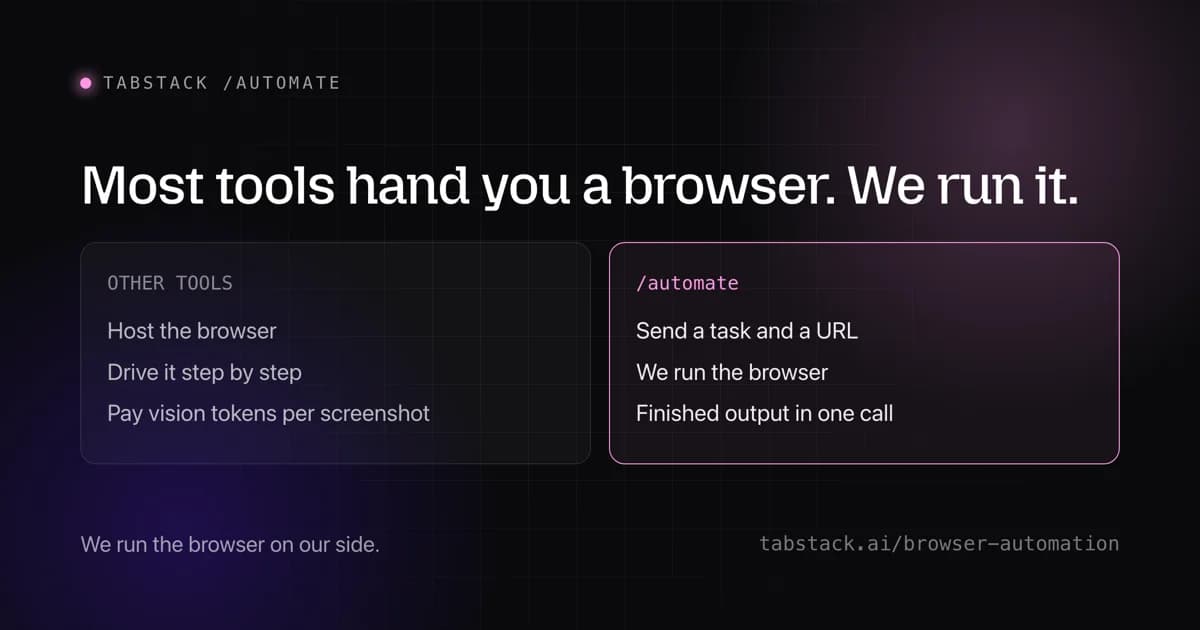 Tabstack Browser Automation screenshot 2
