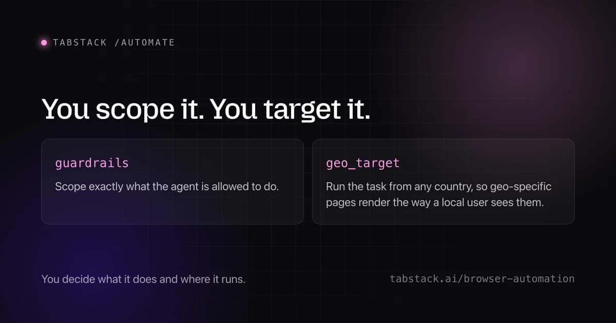 Tabstack Browser Automation screenshot 4