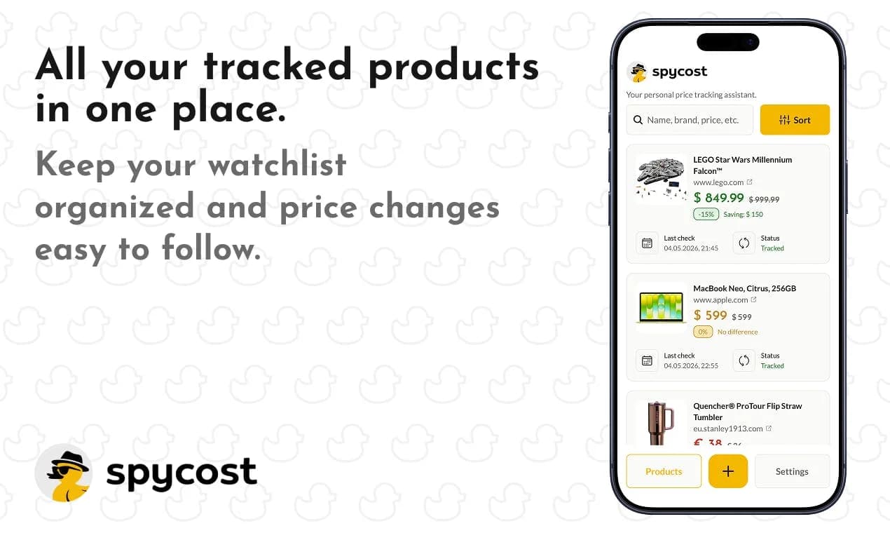 Spycost screenshot 3