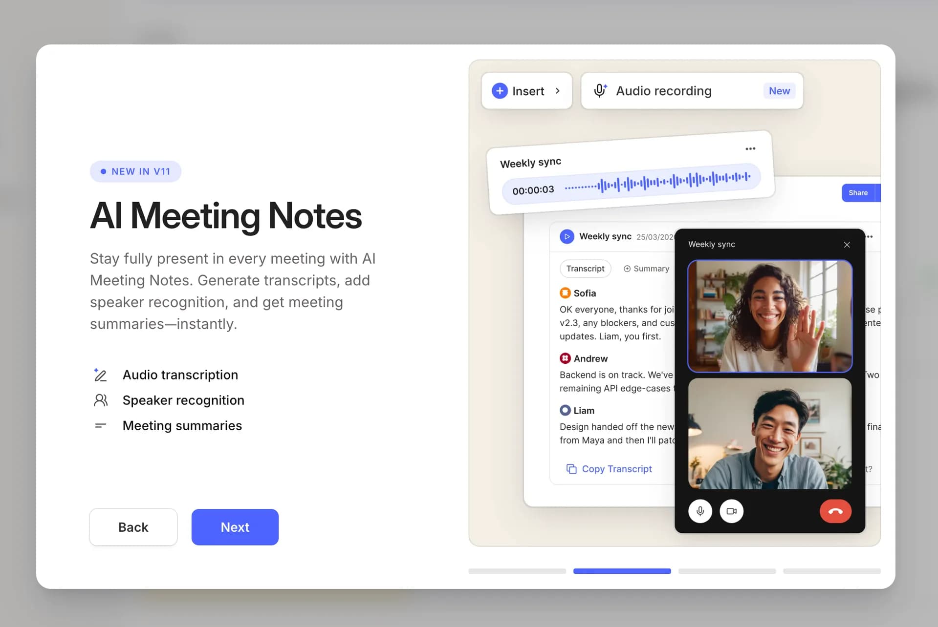 Evernote v11 screenshot 3