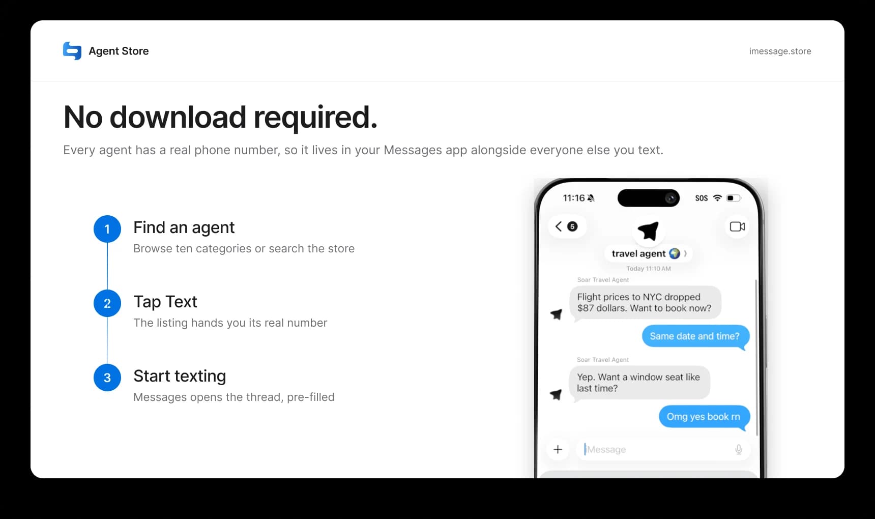 Text Agent Store screenshot 3
