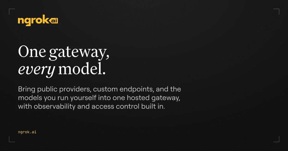ngrok AI Gateway screenshot 1