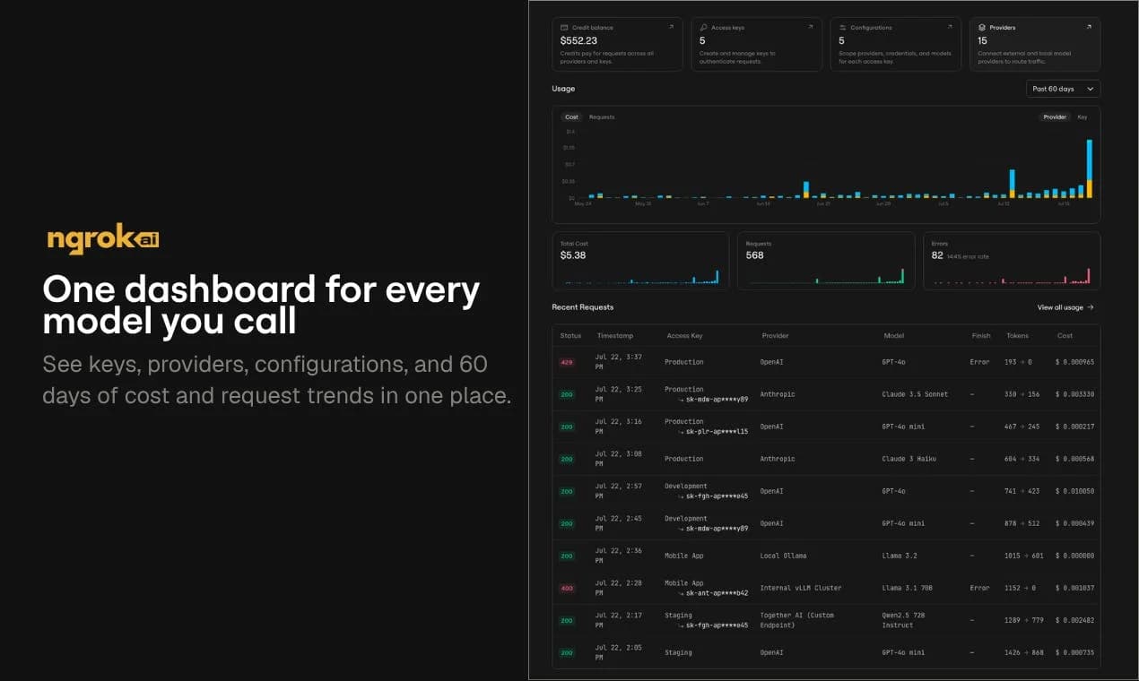 ngrok AI Gateway screenshot 3