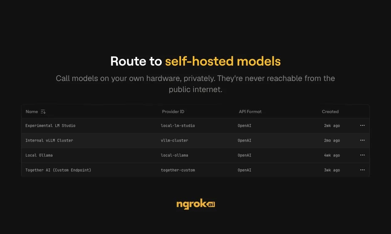 ngrok AI Gateway screenshot 5