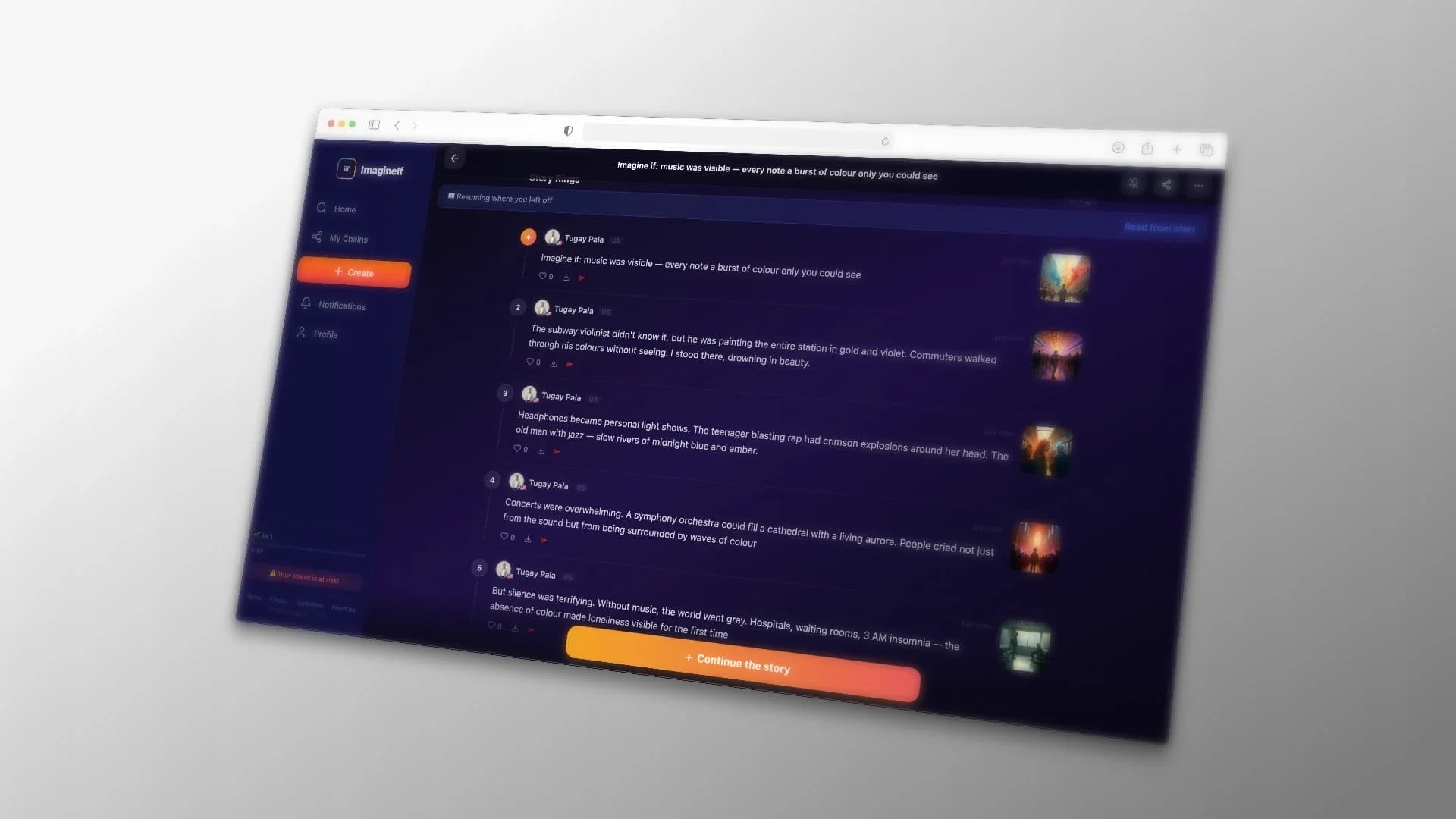 ImagineIf screenshot 2