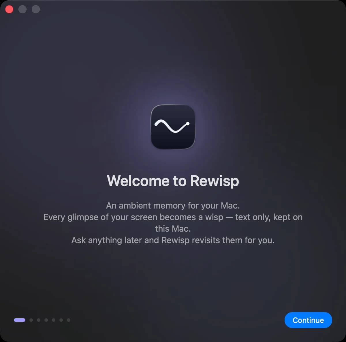 Rewisp screenshot 1