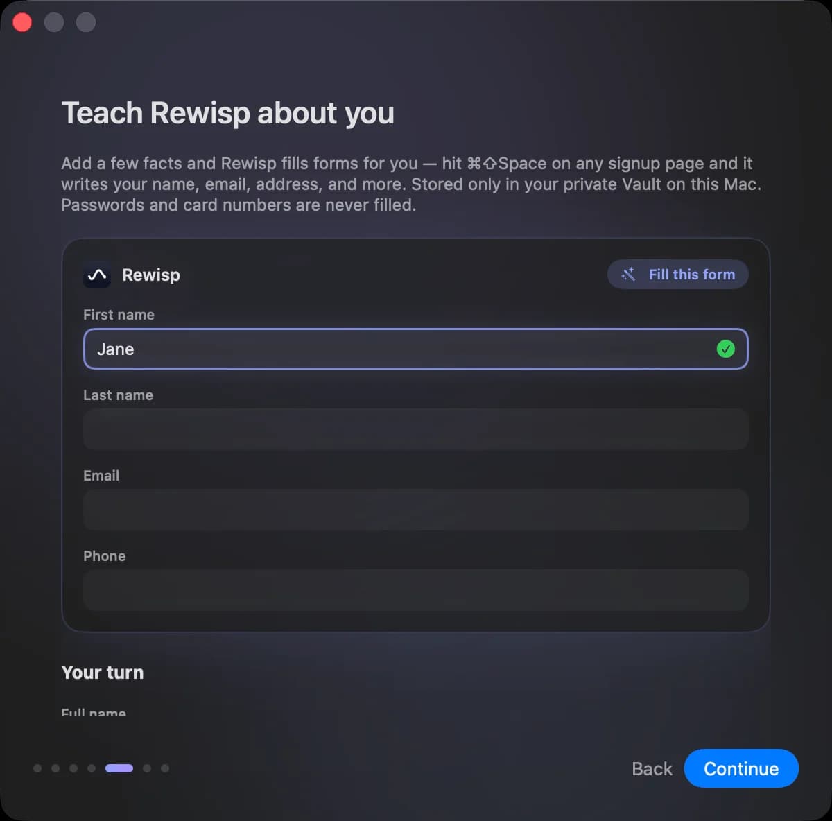 Rewisp screenshot 19