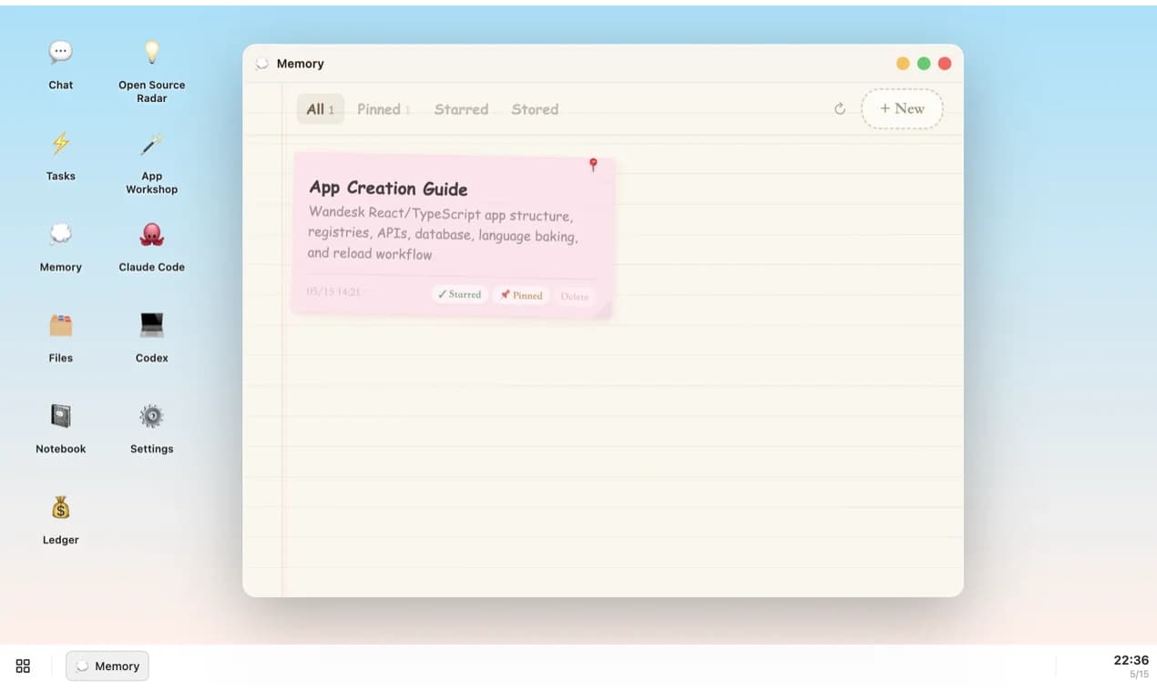 Wandesk screenshot 1