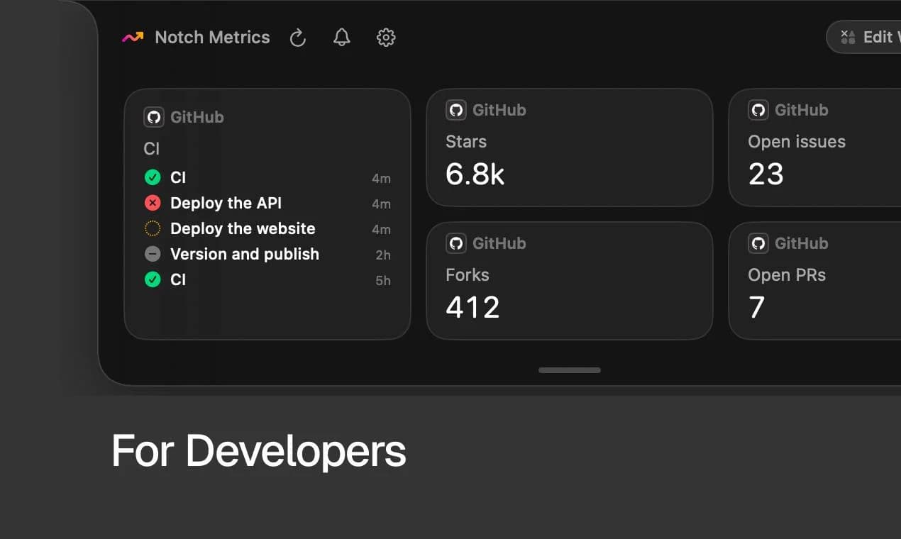Notch Metrics screenshot 5