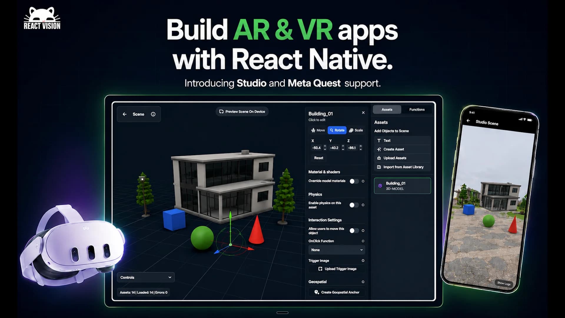 ReactVision Studio screenshot 1