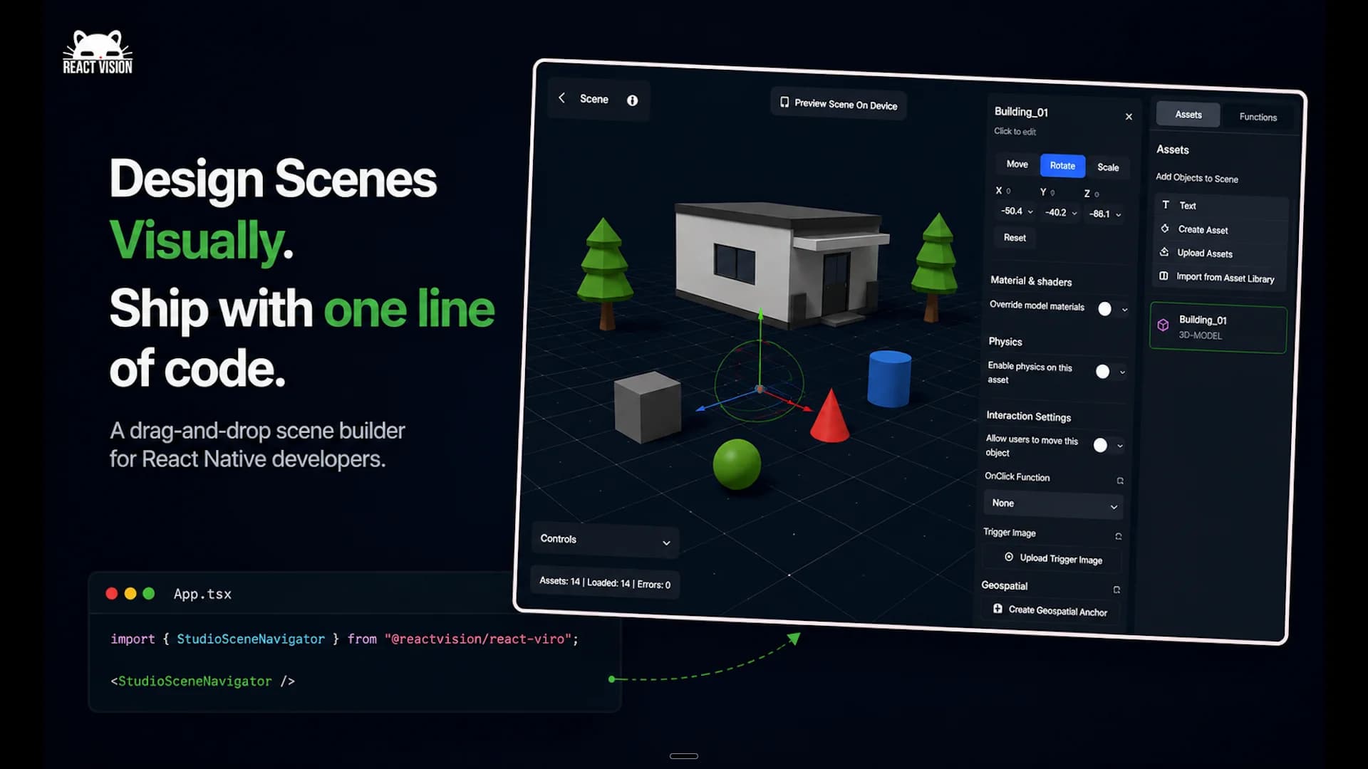 ReactVision Studio screenshot 2