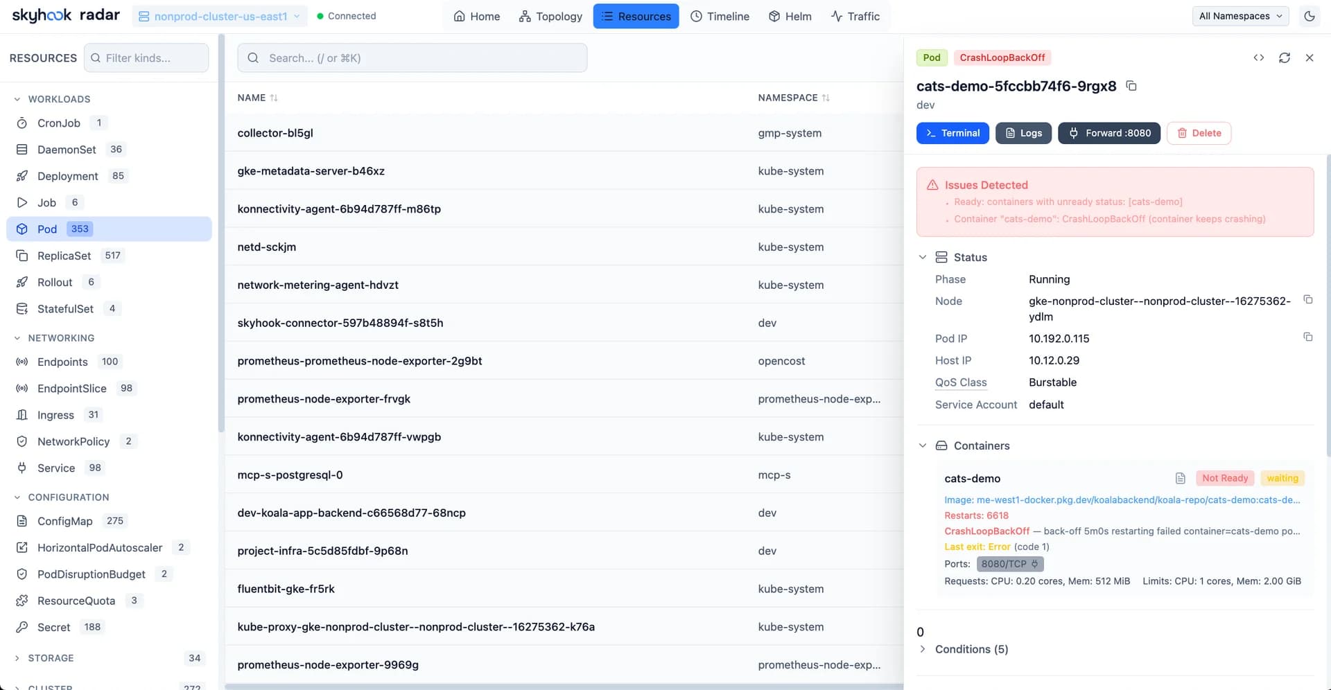 Radar screenshot 3