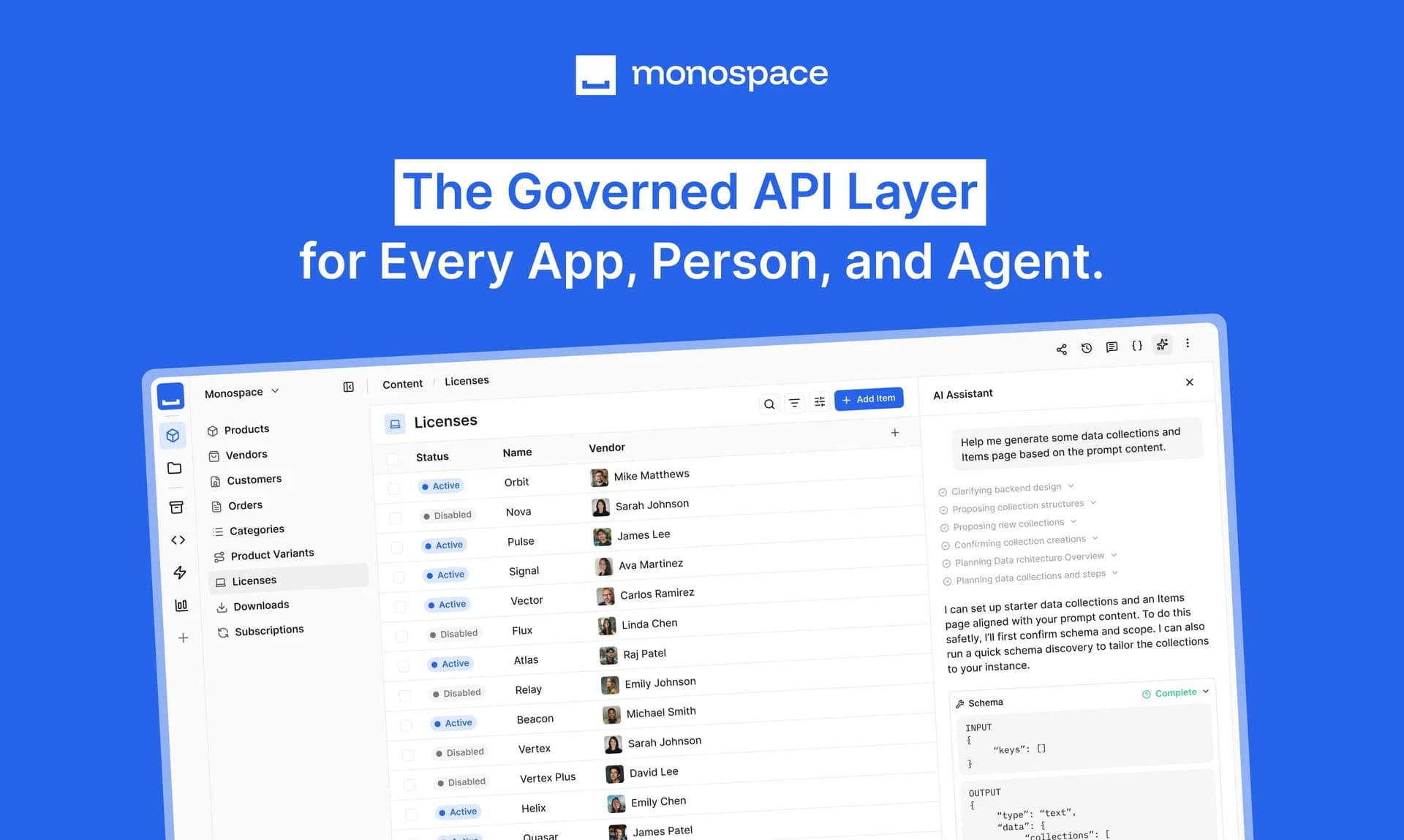 Monospace from Directus screenshot 1