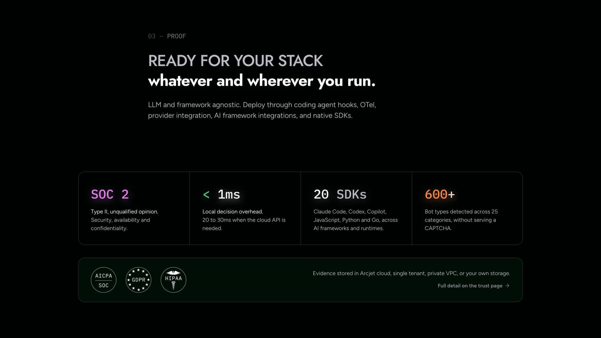 Arcjet screenshot 7