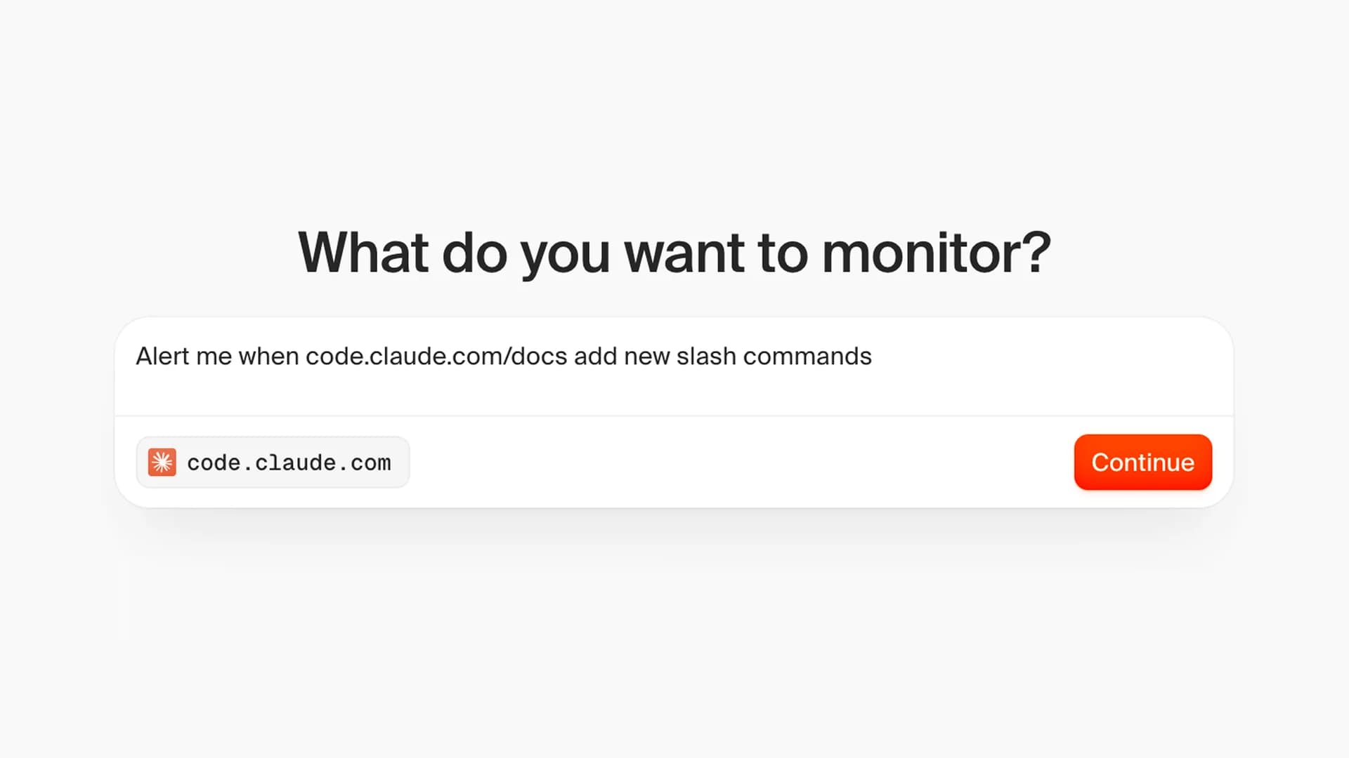 /monitor by Firecrawl screenshot 1