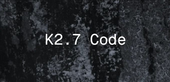Kimi K2.7 Code screenshot 1