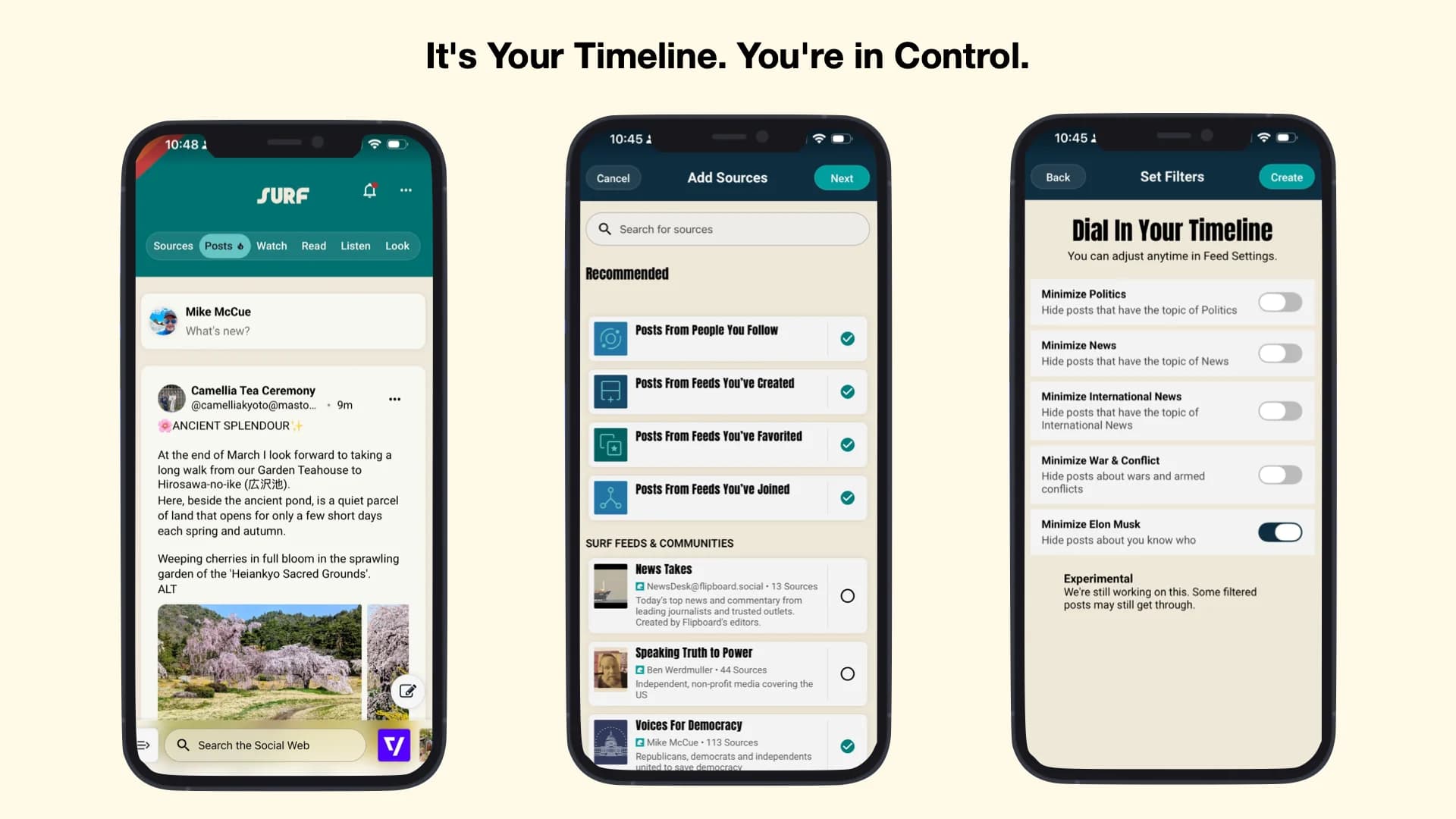 Surf Social Websites screenshot 2