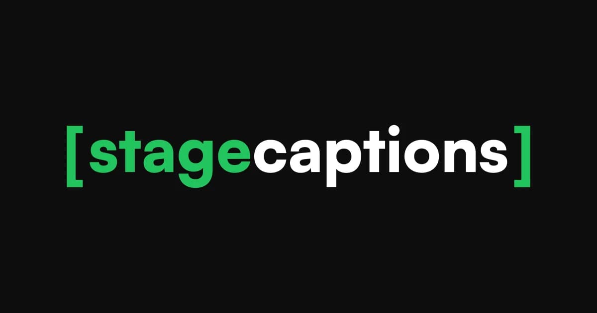 stagecaptions.io screenshot 6