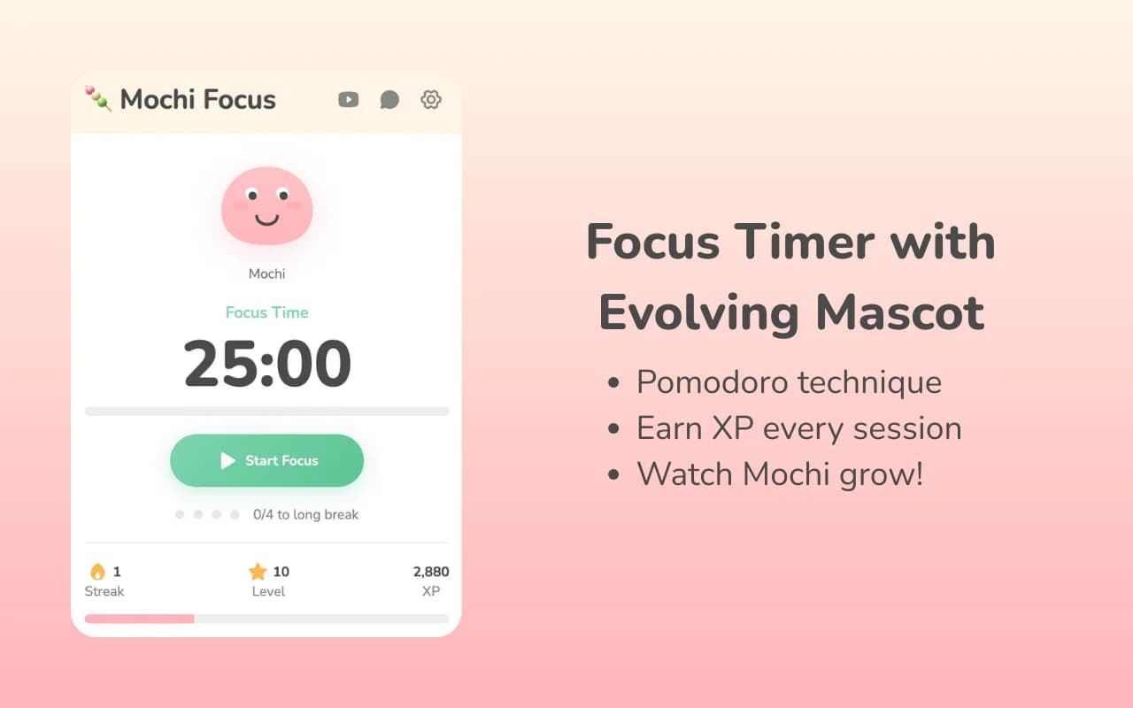 Mochi Focus screenshot 2