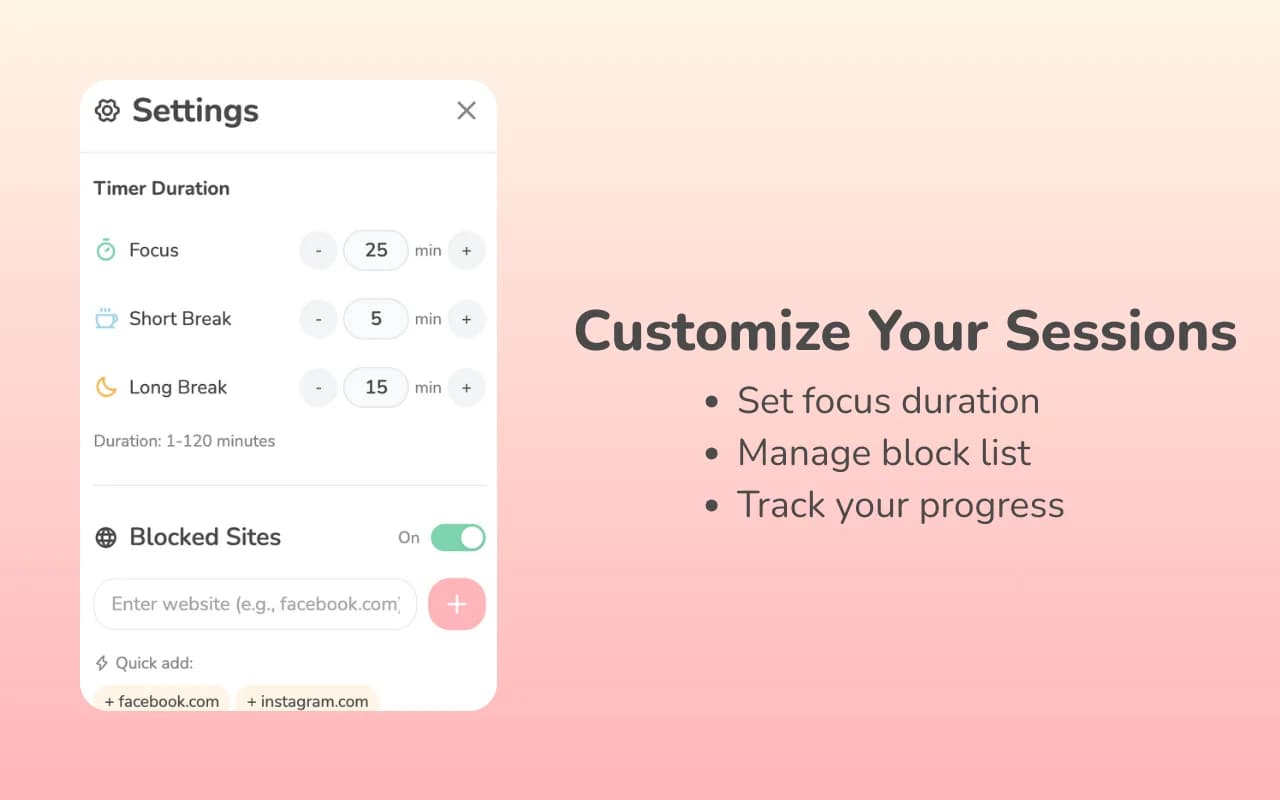 Mochi Focus screenshot 3