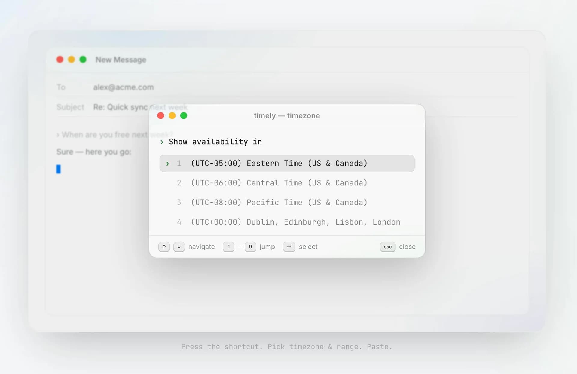 Timely screenshot 1