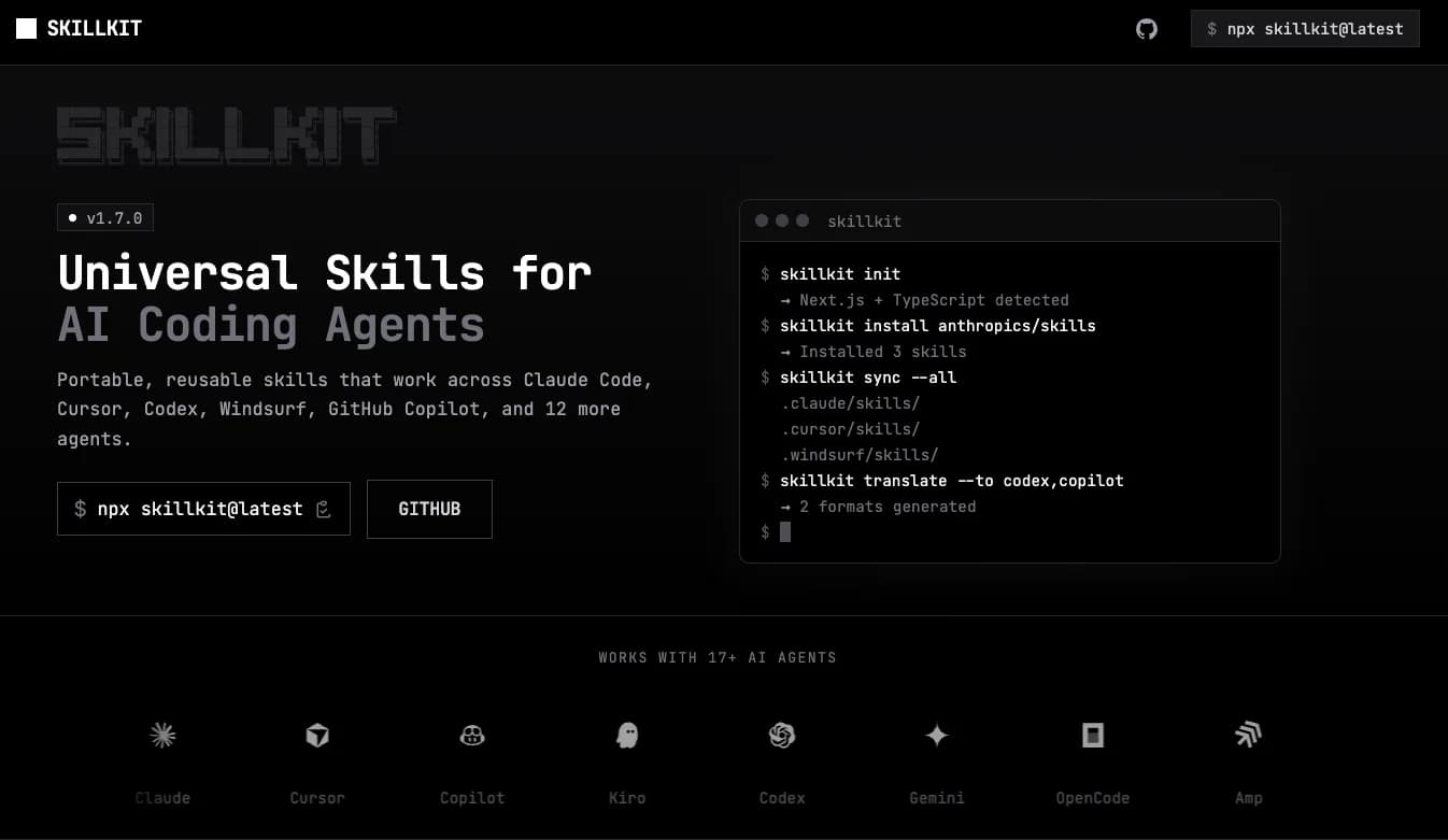Skillkit screenshot 1