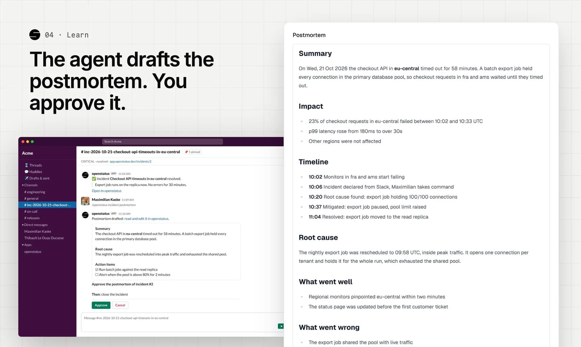 Openstatus Incident Management screenshot 5