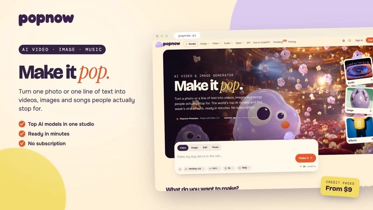 PopNow screenshot 1