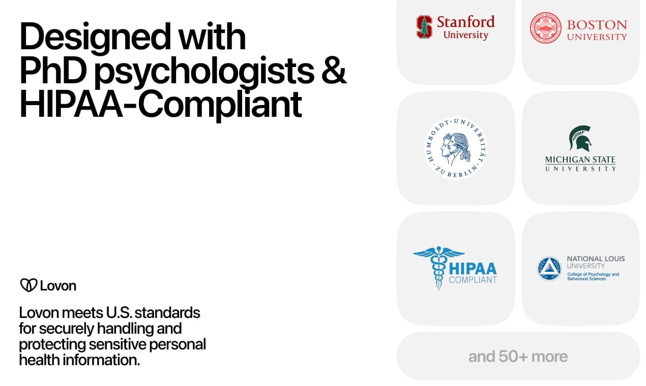 Lovon AI Therapy screenshot 4