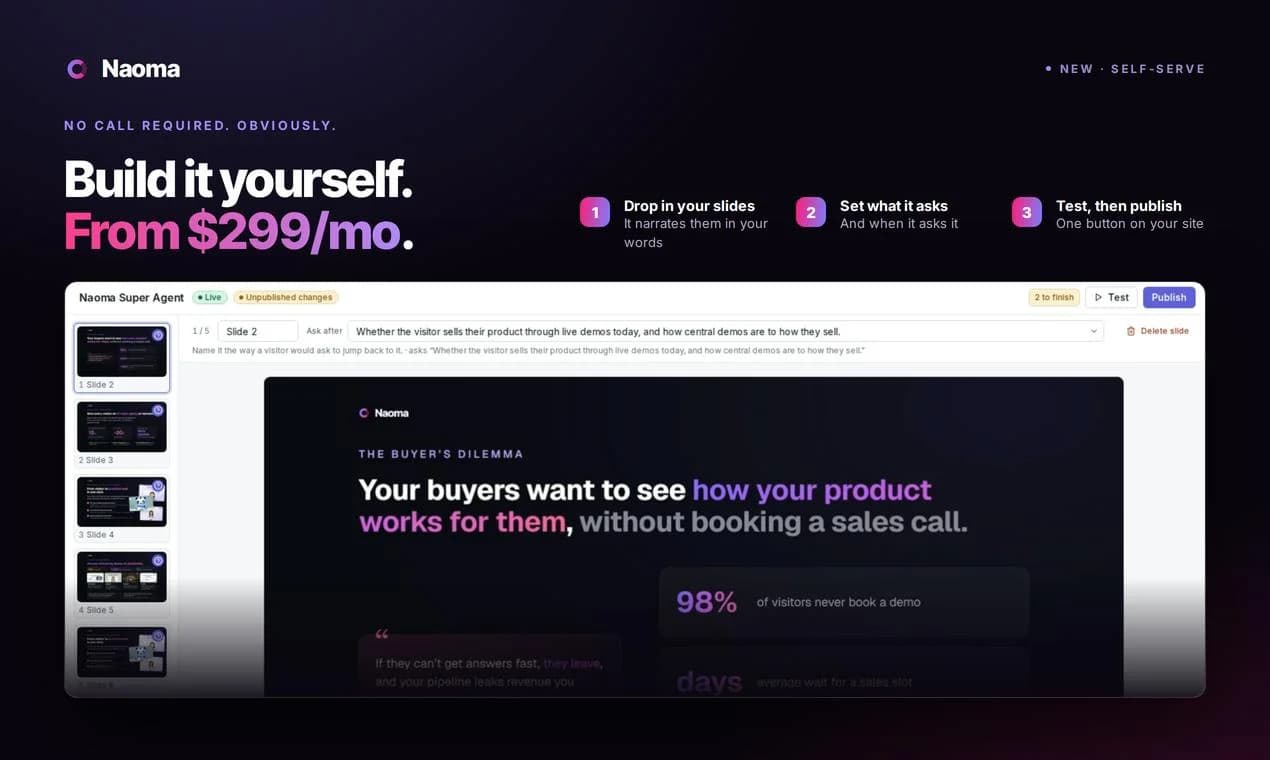 Naoma AI Demo Agent V2 screenshot 6