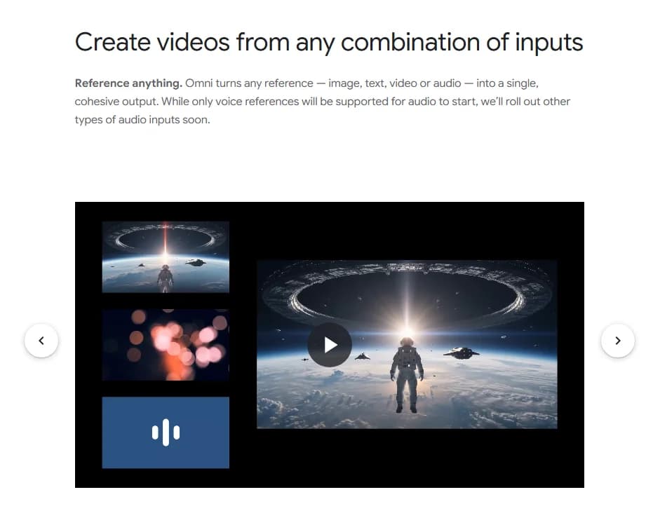 Gemini Omni screenshot 2