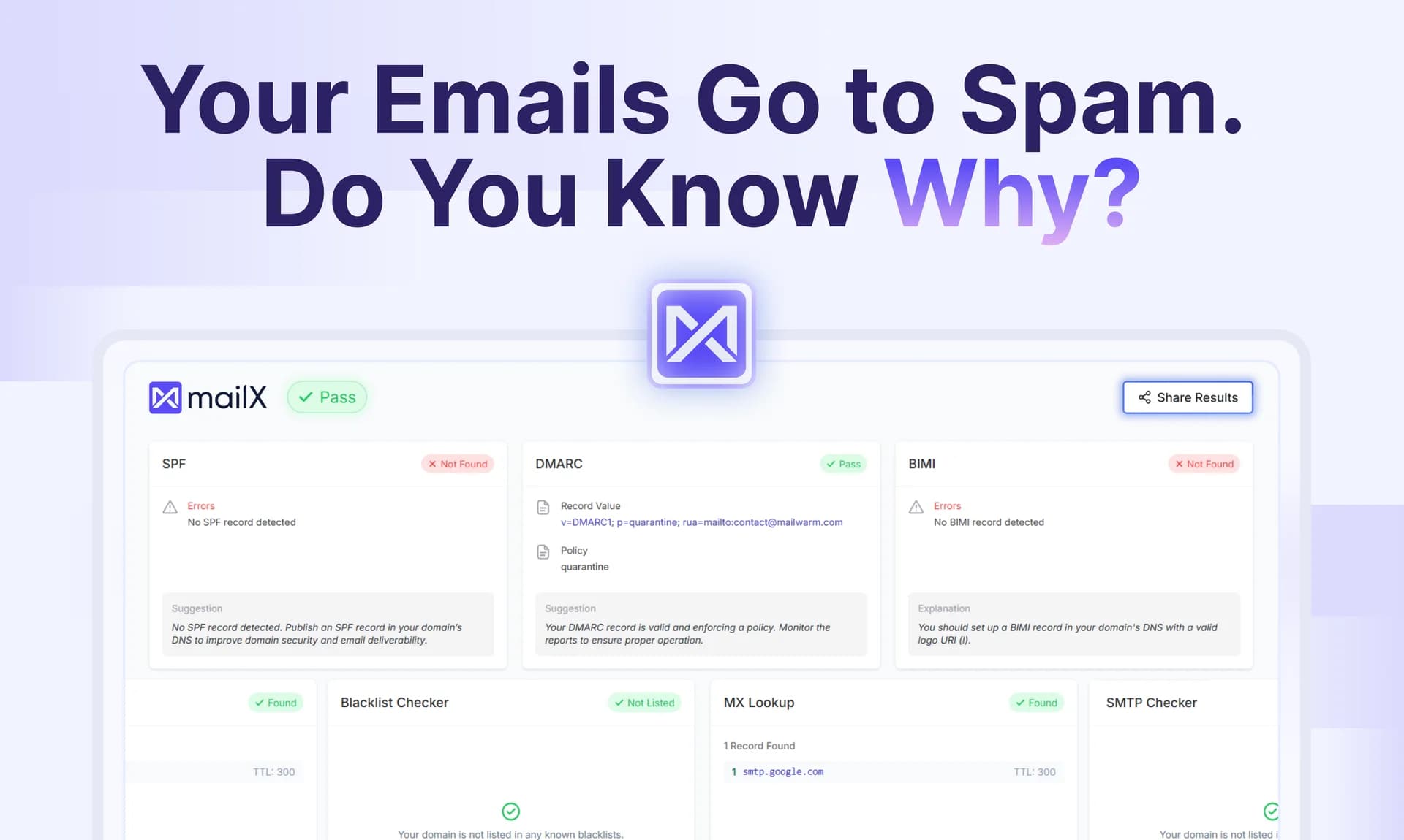 mailX by mailwarm screenshot 1