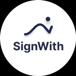 SignWith logo