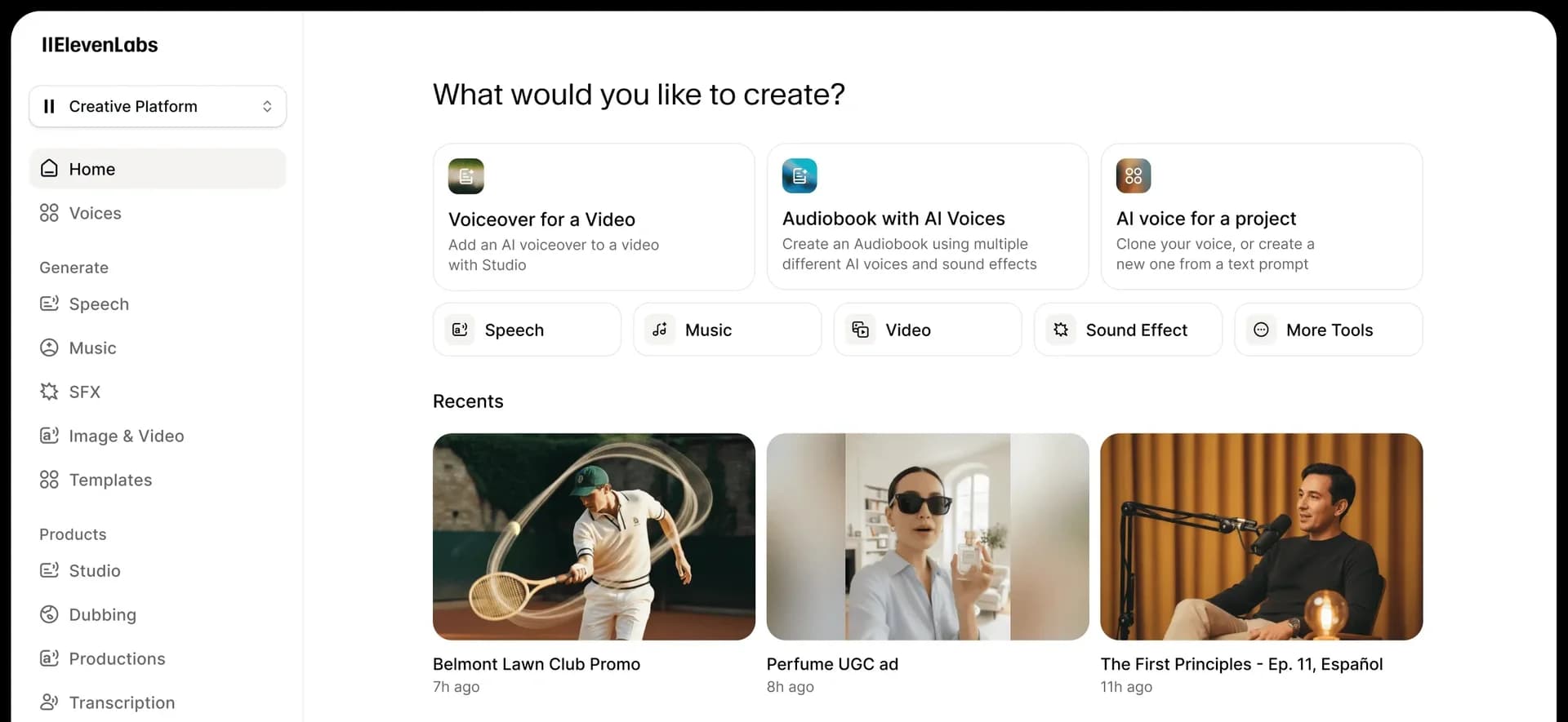 ElevenCreative by ElevenLabs screenshot 2