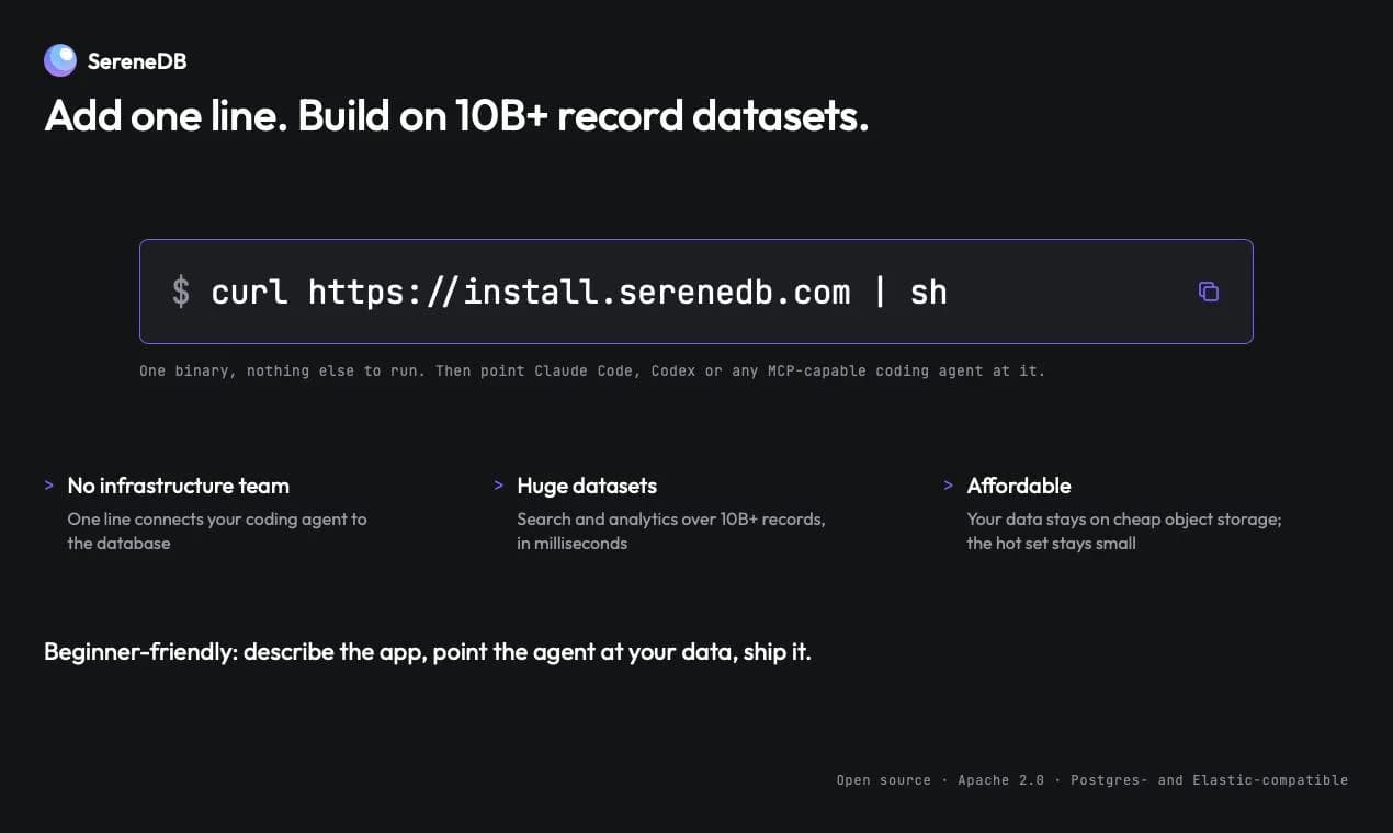 SereneDB screenshot 5