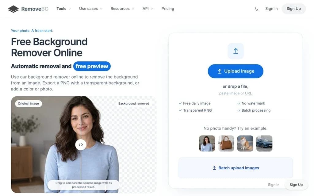 RemoveBG screenshot 1