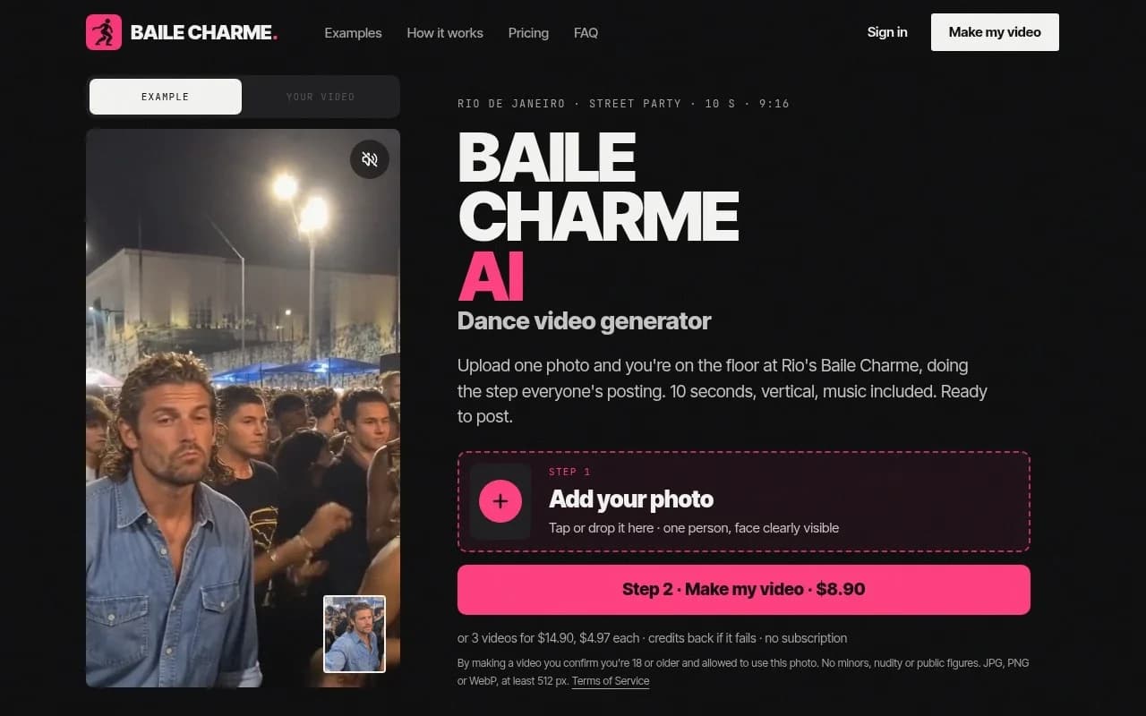 Baile Charme AI screenshot 1