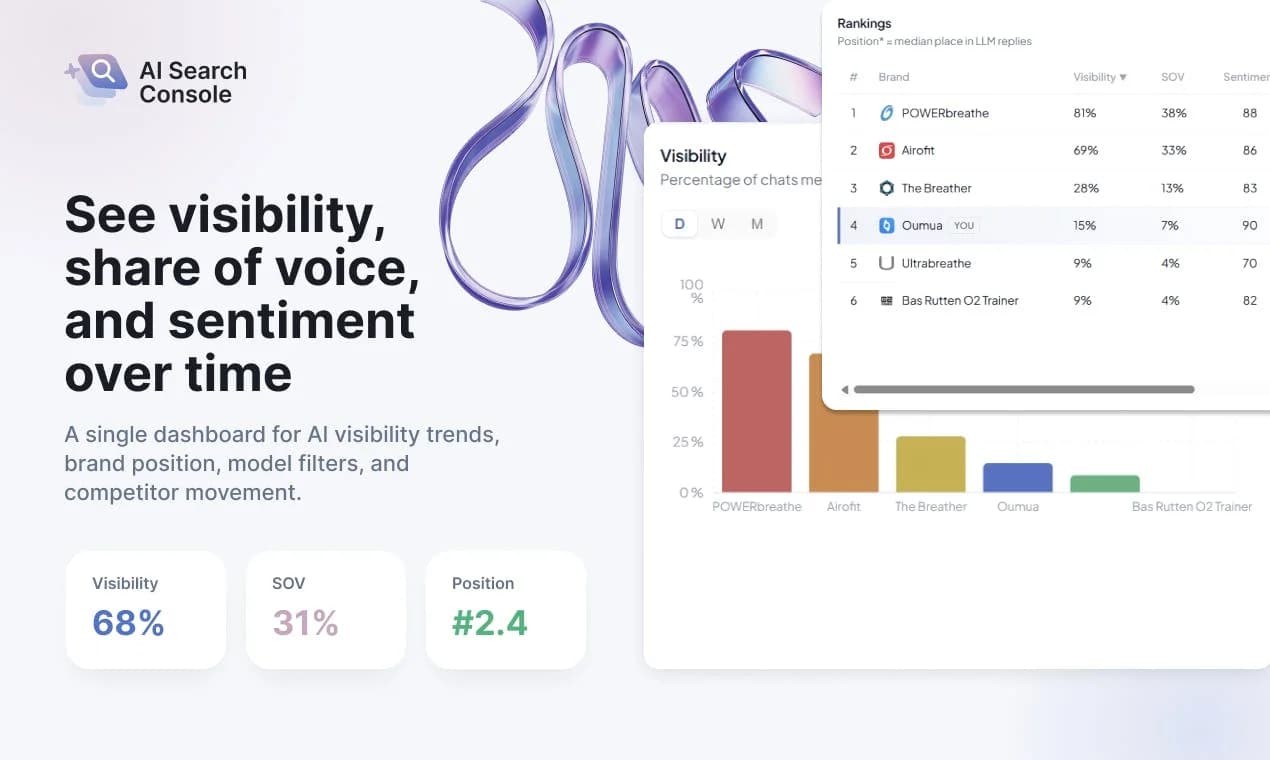 AI Search Console screenshot 3