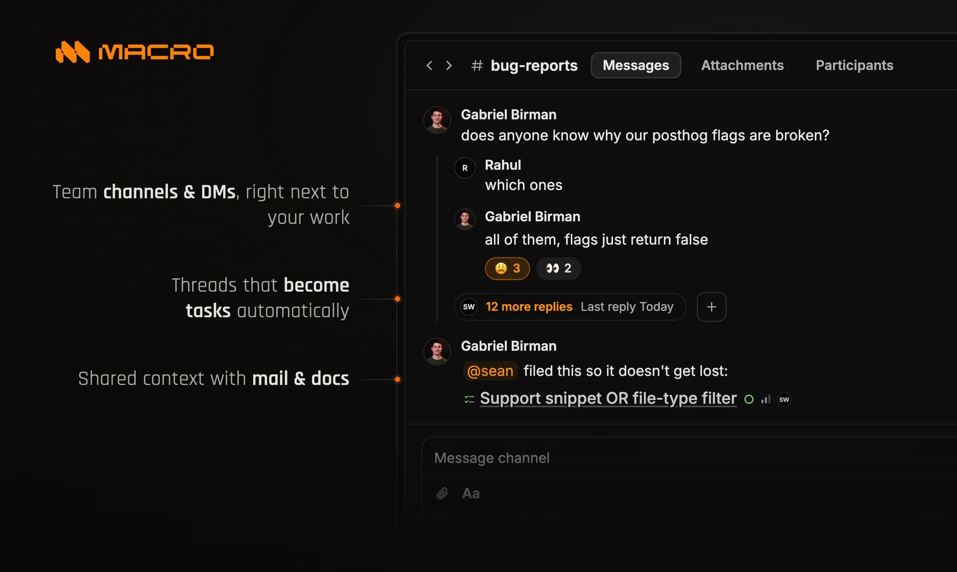 Macro screenshot 1