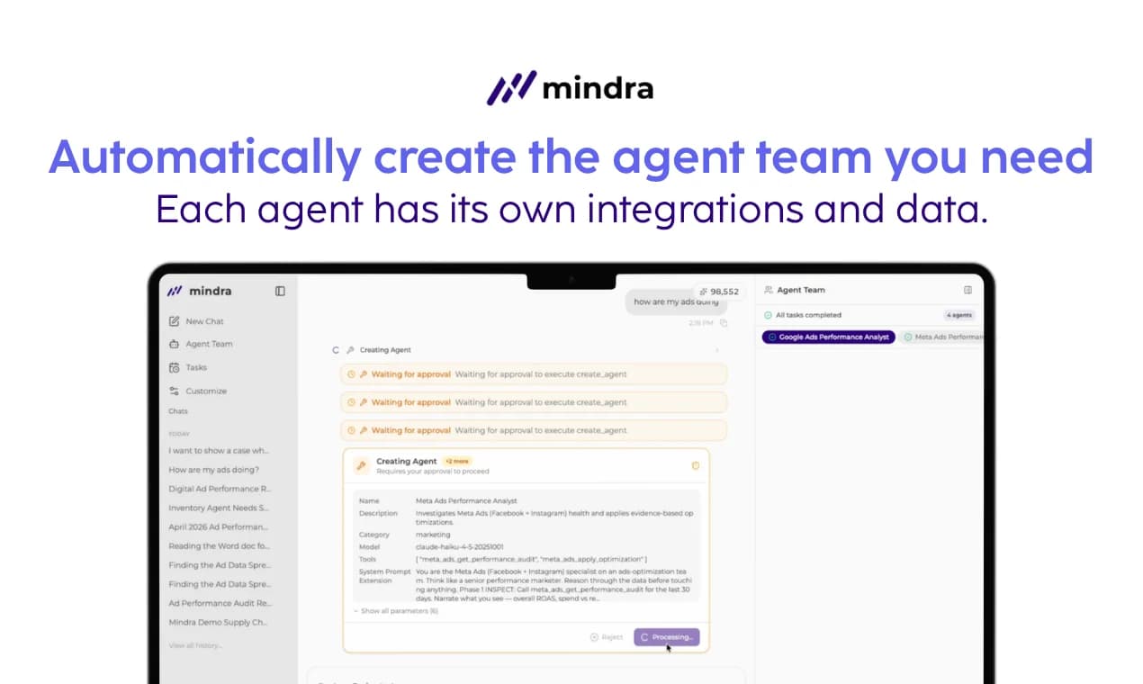 Mindra screenshot 1