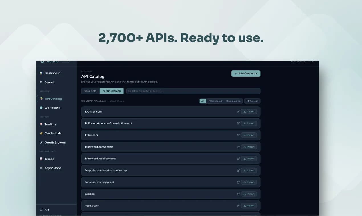 Jentic Mini screenshot 4