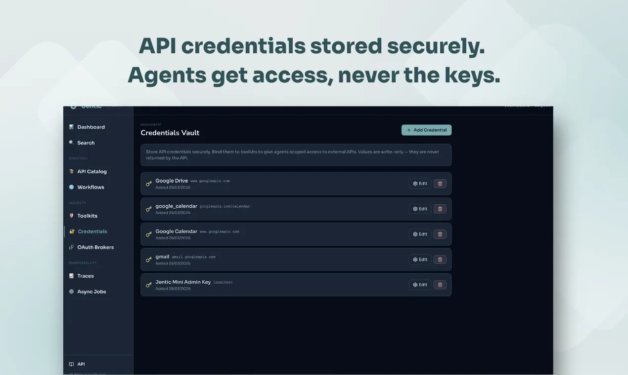 Jentic Mini screenshot 5
