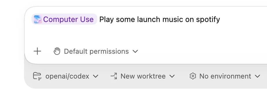 Codex 2.0 by OpenAI screenshot 2