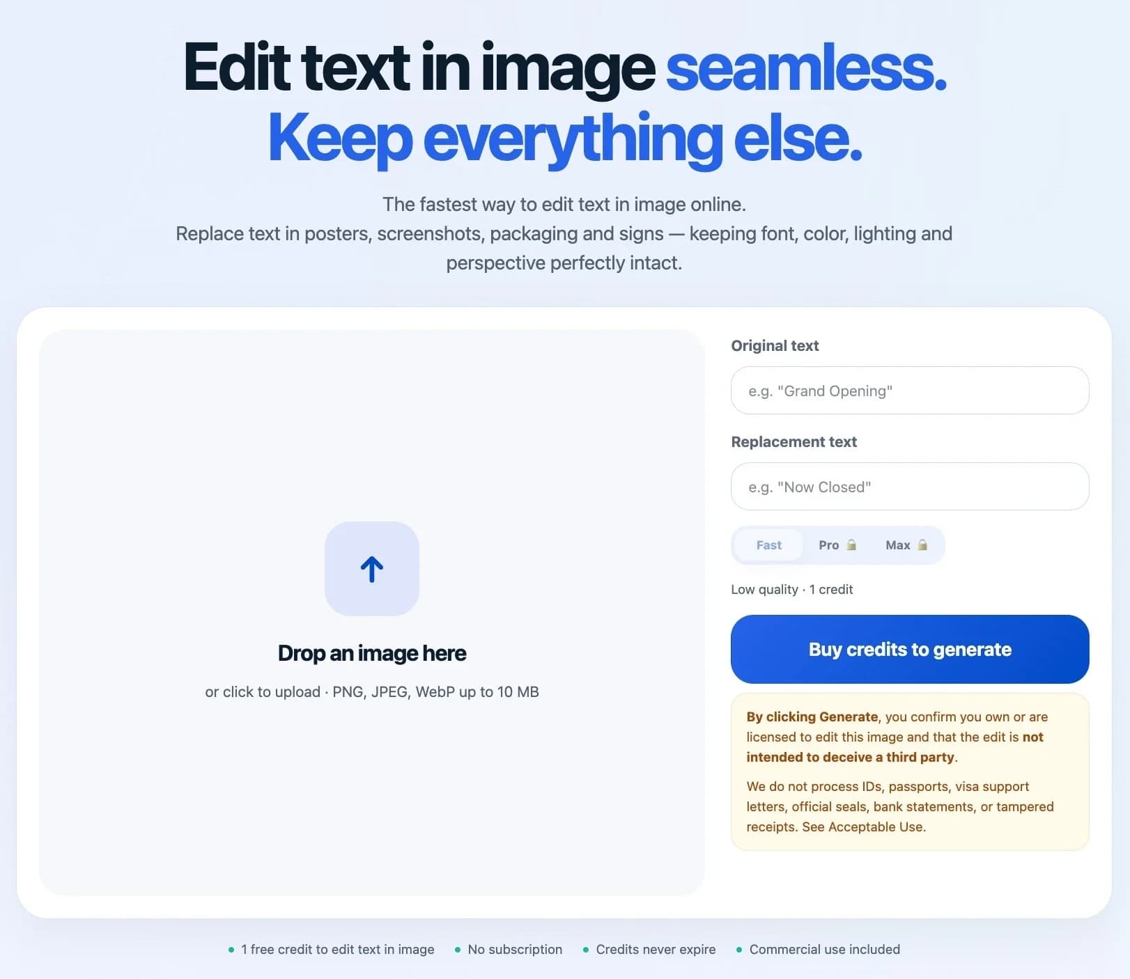 Edit Text Image screenshot 1